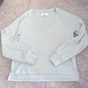 Abercrombie and Fitch Soft A&F Cozy collection sweater. Light blue color size S